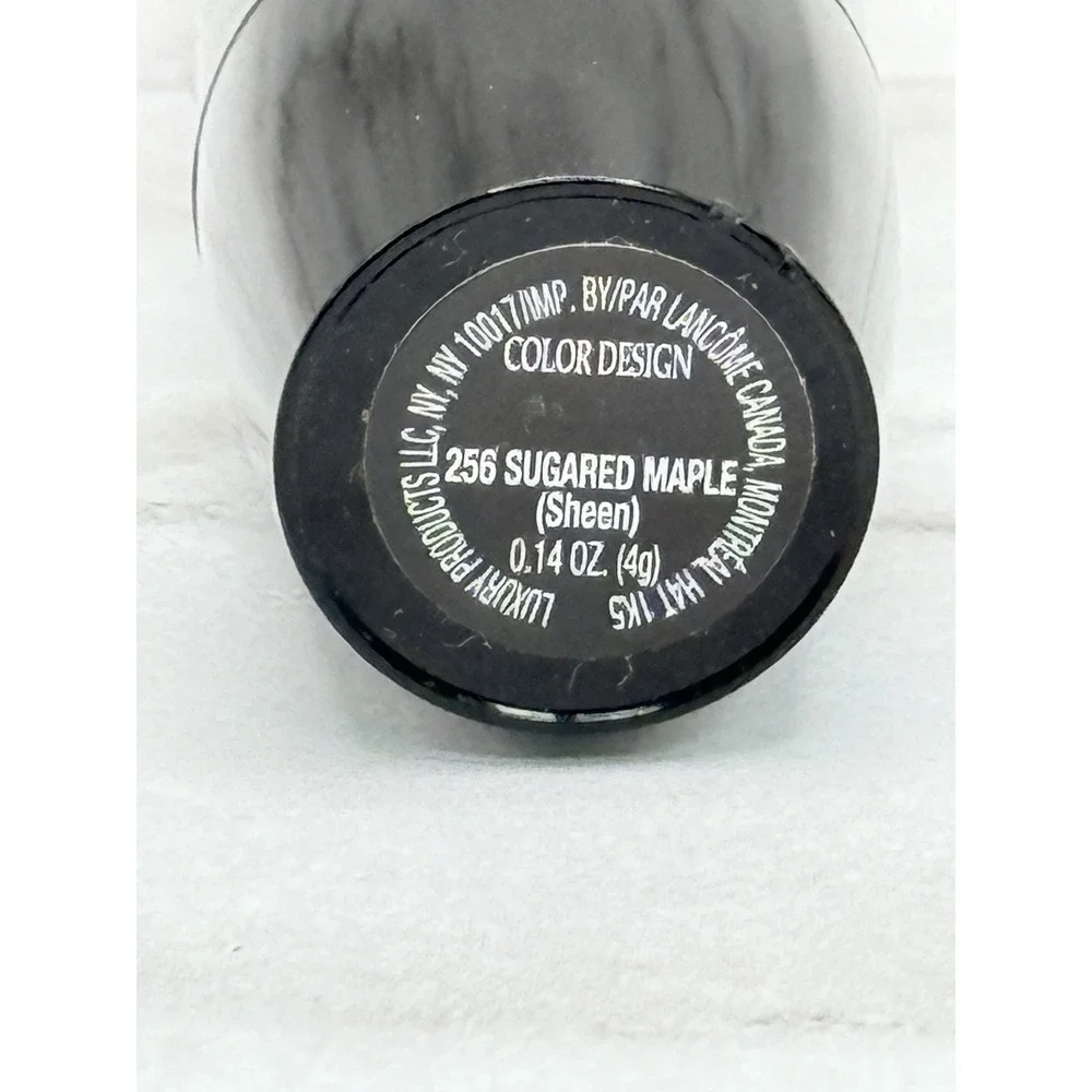 New Lancome Color Design Lipstick SUGARED MAPLE Sheen. 100% Genuine.